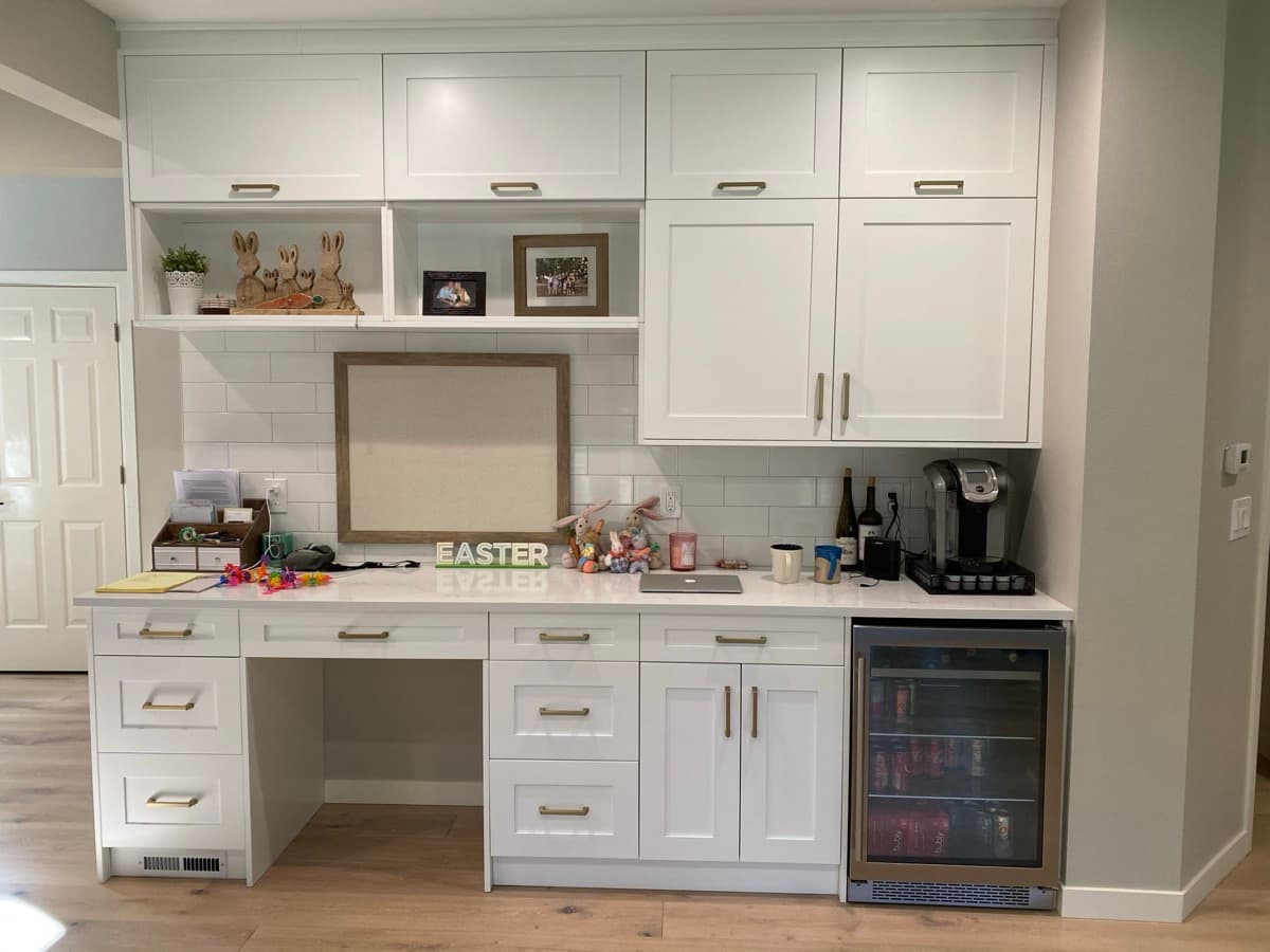 Custom Coffee Bar Station